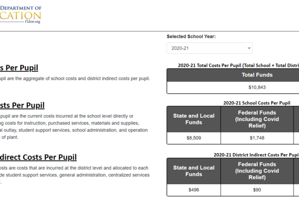 11 pupil cost Woodville