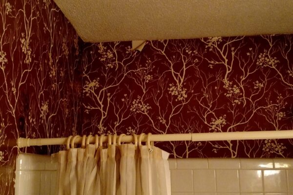 bathroom wallpaper