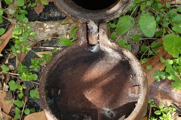 oil tank in ground
