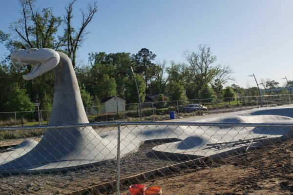 skate park in progress